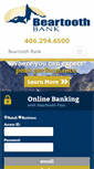 Mobile Screenshot of beartoothbank.com
